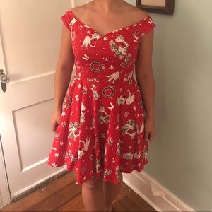 Retro Christmas Dress